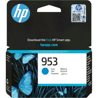HP 953 original Ink cartridge F6U12AE BGX Cyan 700 Pages