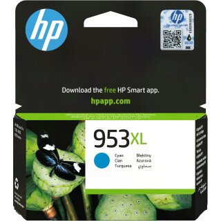 HP 953XL original Ink cartridge F6U16AE BGX Cyan 1.600 Pages