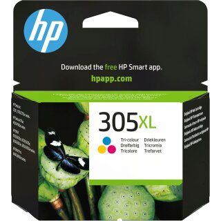 HP 305XL High Yield Tri-color Original Ink Cartridge