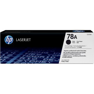 HP 78A original LaserJet Toner cartridge CE278A black standard capacity 2.100 pages 1-pack