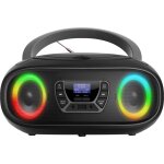 TDB-212 DAB+ Boombox FM/BT/USB/CD/AUX grau