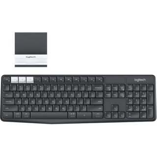 Logitech K375s RF Wirelss Bluetooth Graphit white