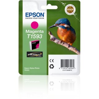 Epson Tinte 5LB T1593 ink cartridge magenta standard capacity 1-pack blister without alarm Stylus Photo R2000