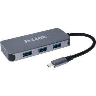 D-Link DUB-2335 6-in-1 USB-C Hub mit HDMI/Gigabit Ethernet