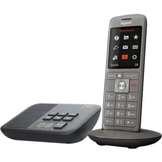 Gigaset CL660A grau mit Box 200