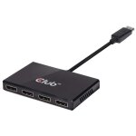 Club3D Multi Streaming Transport Hub 1xDP->4xDP...