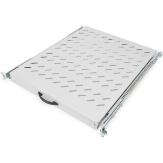 DIGITUS Fachboden 1HE 30x483x570mm bis 25kg grau ausziehbar