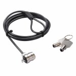 Dicota Security Cable T-Lock Base, keyed, 3x7mm slot