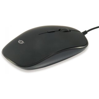 CONCEPTRONIC Optical Desktop Maus schwarz
