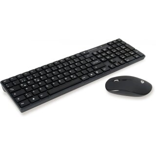 CONCEPTRONIC Wireless Tastatur + Maus,Layout deutsch schwarz