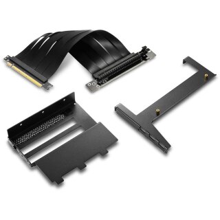 Sharkoon Angled Graphics Card Kit 4.0, Riser Card (schwarz)