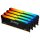 KINGSTON 64GB 3200MT/s DDR4 CL16 DIMM Kit of 4 1Gx8 FURY Beast RGB