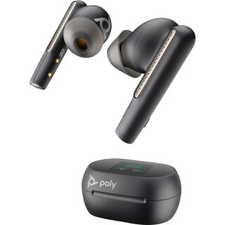Voyager Free 60+ Wlan UC-M Kopfhörer Carbon Black USB-C