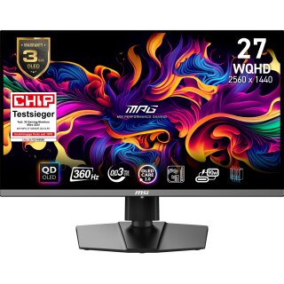 MPG 271QRXDE QD-OLED Gaming Monitor 67.31cm (26.5"")