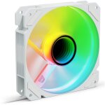 120mm Sharkoon SHARK Mirror RGB PWM REVERSE White