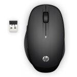 HP Maus 300 Dual Mode Kabellos BT/USB-A Schwarz