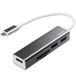 USB-C 3.0-Hub 3-Port m. Kartenleser