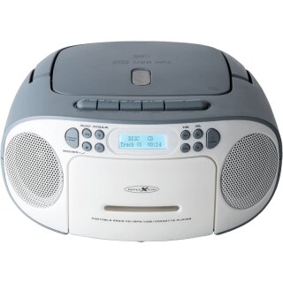 RCR2260DAB Boombox weiß/blau