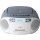RCR2260DAB Boombox weiß/blau