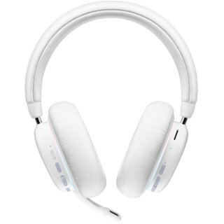 Logitech G G735 Headset full size Bluetooth / LIGHTSPEED wireless 3.5 mm jack white mist