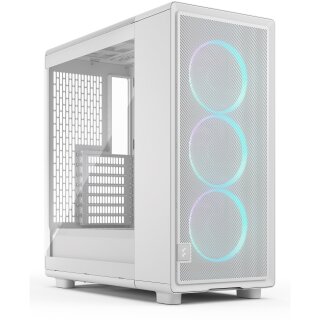 Midi Fractal Epoch White TG RGB Clear tint