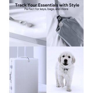 Aukey Track Mate 1 BT Tracker with Find My Dark Gray