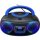 Denver DAB+ Boombox Mit DAB+/FM-Radio, Bluetooth-Funktion,blue