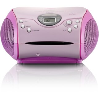 Lenco SCD-24 pink
