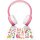 LENCO HPB-110PK - Faltbare Bluetooth-Kopfhrer fr Kids. pink