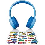LENCO HPB-110BU - Faltbare Bluetooth-Kopfhrer fr Kids. blau