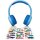 LENCO HPB-110BU - Faltbare Bluetooth-Kopfhrer fr Kids. blau