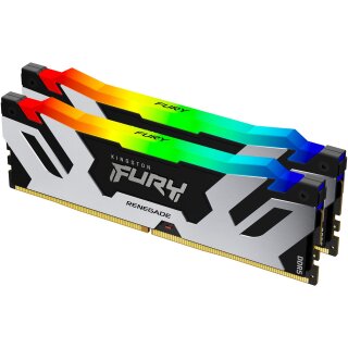 KINGSTON 96GB 6400MT/s DDR5 CL32 DIMM Kit of 2 FURY Renegade RGB XMP