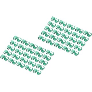 DIGITUS Farbclips für Patchkabel RJ45 100 Stück grün