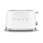 SMEG Toaster 2-Schlitz kompakt 50s Style TSF01WHMEU,...