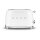 SMEG Toaster 2-Schlitz kompakt 50s Style TSF01WHMEU, Weiß, Matt