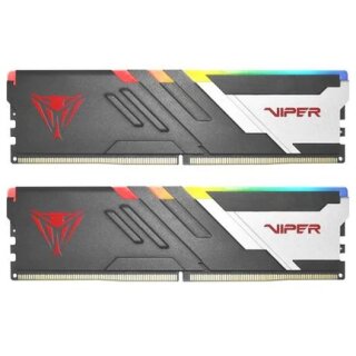 32 GB Patriot DIMM 7200 (2x 16 GB) Dual-Kit (schwarz, PVVR532G720C34K, Viper Venom RGB, INTEL XMP)