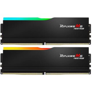 64 GB G.Skill DIMM 6000 (2x 32 GB) Dual-Kit (schwarz, F5-6000J2836G32GX2-RM5NRK, Ripjaws M5 Neo, AMD EXPO)