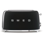 SMEG TSF02BLEU Toaster 4 Scheiben Schwarz