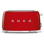 SMEG TSF02RDEU Toaster 4 Scheiben Rot