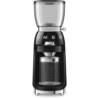 SMEG CGF11BLEU Kaffeemühle 50`s Style schwarz