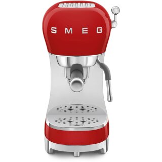 SMEG ECF02RDEU Siebträger Espresso-/Kaffemaschine Rot