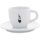 Bialetti Cappuccinotasse Istituzionale inkl. Untertasse - Porzellan - weiß - 240ml
