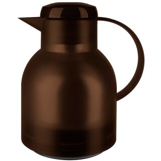 Emsa 509820 Samba Isolierkanne (1 Liter, Quick Press Verschluss,
