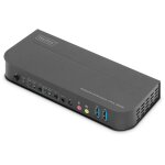 Digitus DS-12850 KVM-Switch 2-Port 4K/60Hz 2x DP > 1x...