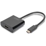 DIGITUS - externer Videoadapter - Schwarz