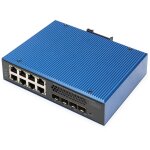 Digitus 8+4P 10G Uplink Industrial Gigabit Ethernet...