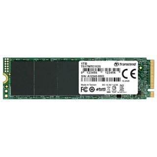TRANSCEND 112S 1TB PCIe Gen3x4 M.2 2280 M-Key 3D TLC DRAM-less