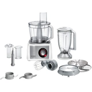 Bosch Kompakt-Küchenmaschine Multi Talent 8 1250 W *weiß/Edelstahl*