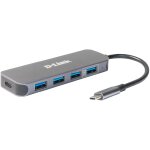 D-Link DUB-2340 USB-C auf 4-Port Hub 4x USB 4x 3.0