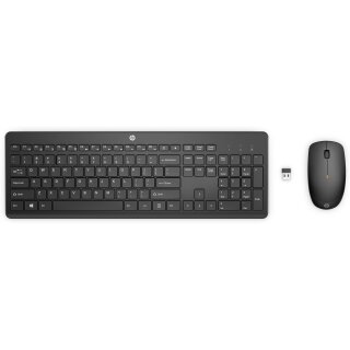 HP 235 Tastatur und Maus Set Combo Wireless black QWERTY